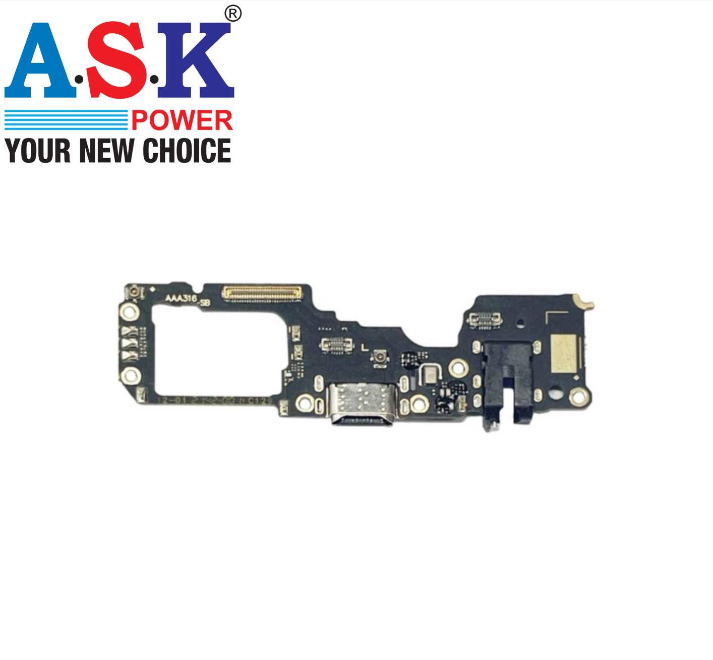 CHARGING CONNECTOR FLEX / PCB BOARD OPPO RENO-5 5G
