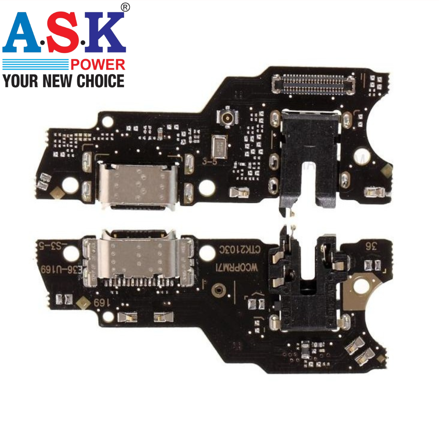 CHARGING CONNECTOR FLEX / PCB BOARD REALME 7i / C17