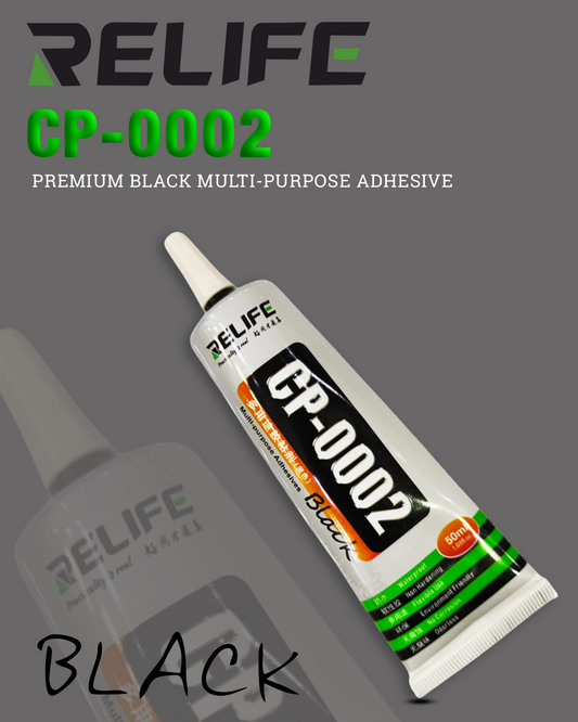 Relife CP-0002 Black Liquid Glue for Phone Frame LCD Screen Back Cover Repair Multipurpose Adhesive