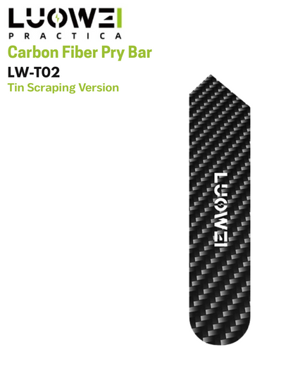 Carbon Fiber Pry Bar -  Tin Scraping Version LW-T02