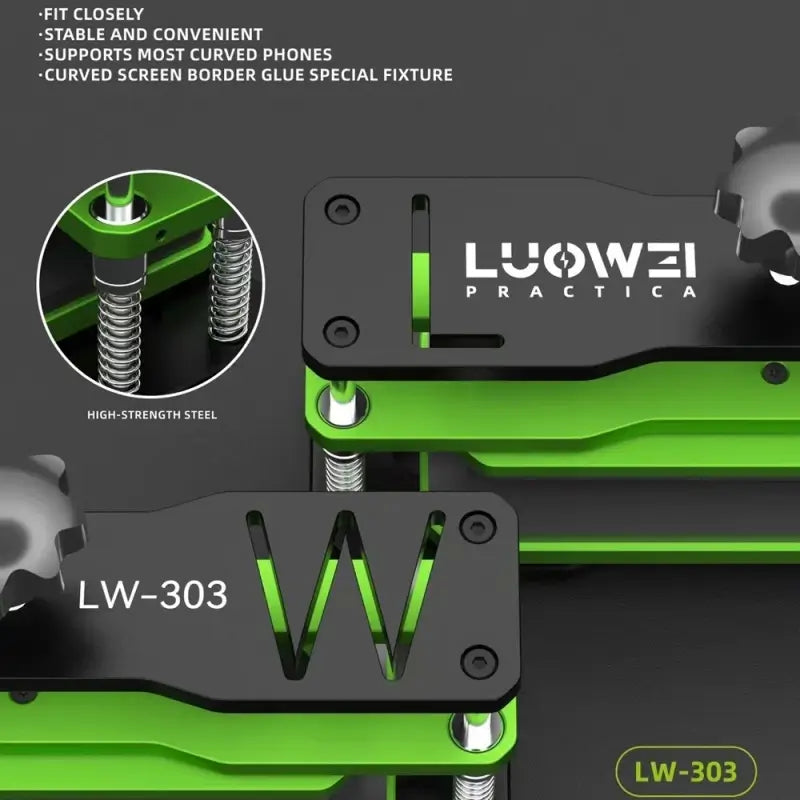 Luowei LW-303 Rotary Pressure Holding Fixture For Curved Screen