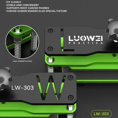 Luowei LW-303 Rotary Pressure Holding Fixture For Curved Screen