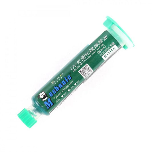 MECHANIC UV curing solder mask ink LVH900-LY [Green]