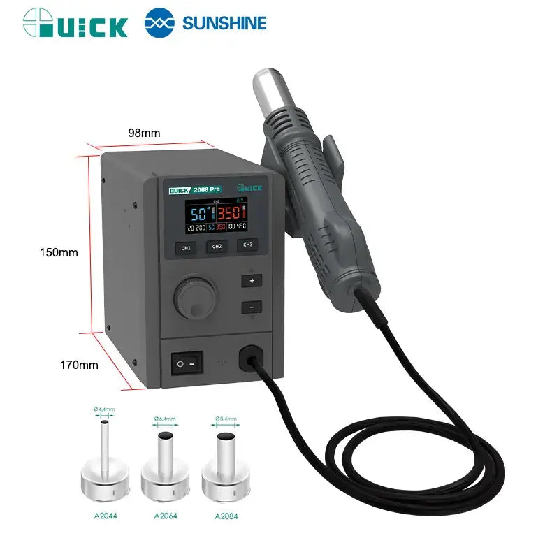 QUICK 2008 Pro hot air rework station