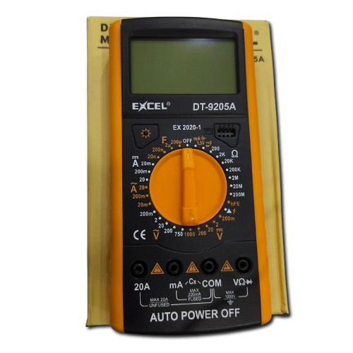 EXCEL DIGITAL MULTIMETER DT-9205A