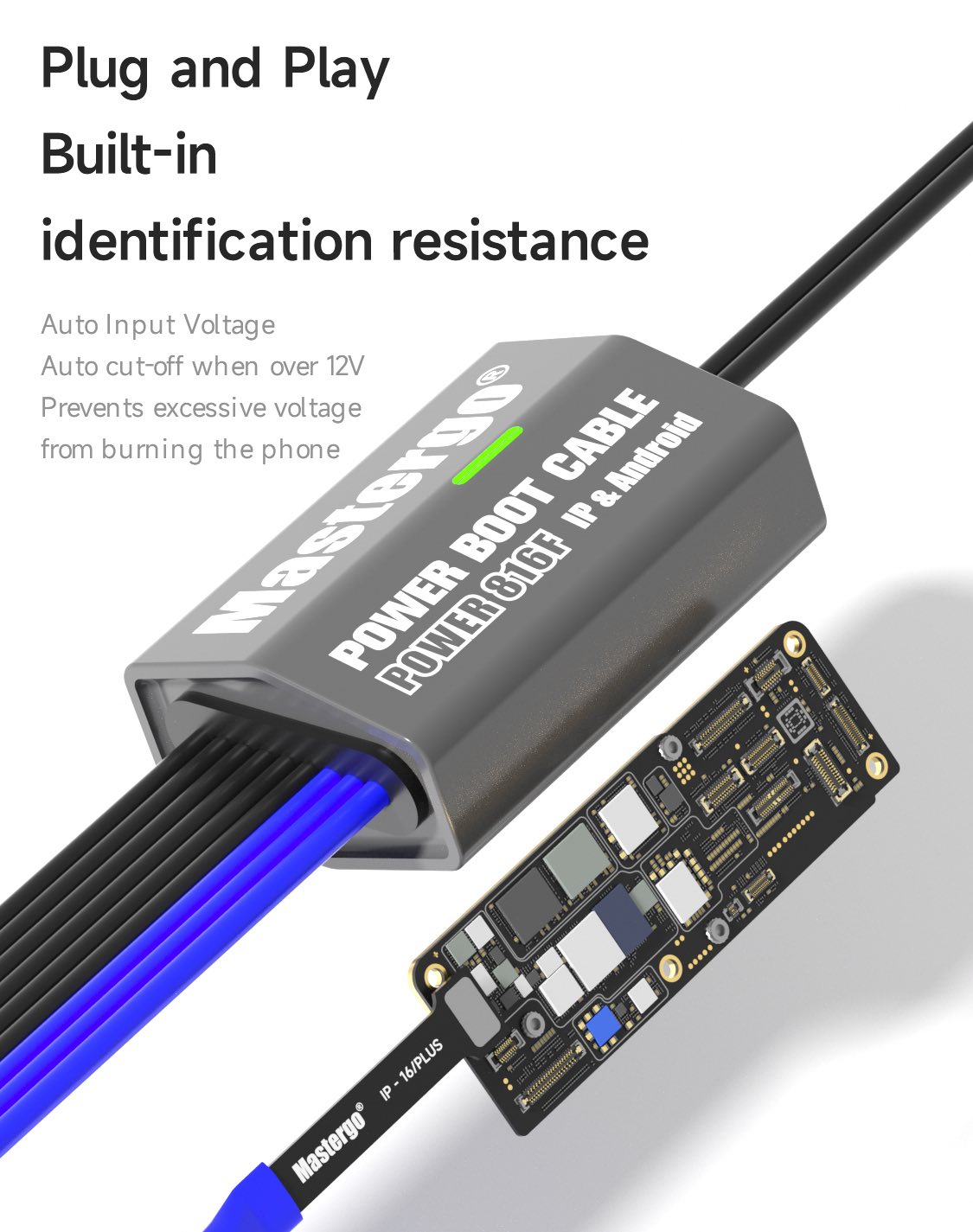 IP & Android Boot Cable MasterGo 816f