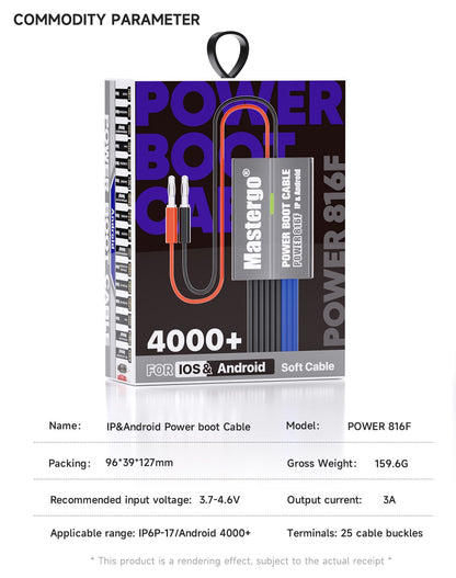 IP & Android Boot Cable MasterGo 816f