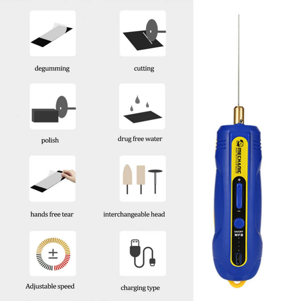 MECHANIC IR10 PRO LCD OCA GLUE CLEANER/CPU DRILLING MOTOR