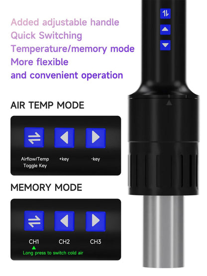 MASTERGO VC100 Intelligent digital heat gun desoldering station