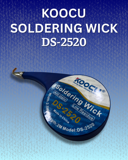 KOOCU DS-2520 Soldering Wick – Precision Desoldering Tool