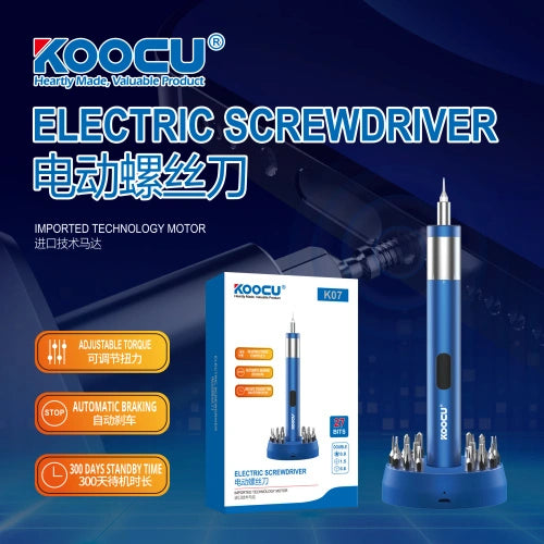 KOOCU K07 Adjustable Torque Electric Screwdriver