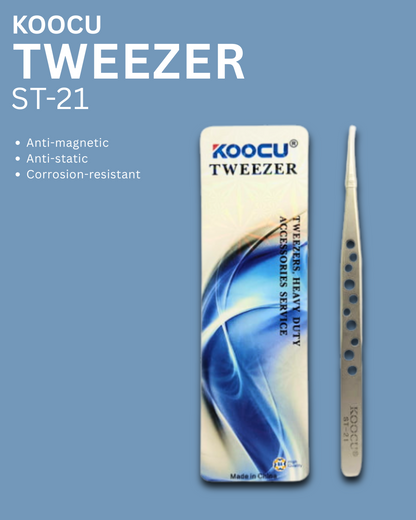 Koocu ST-21 Tweezer With Fine Tip Original