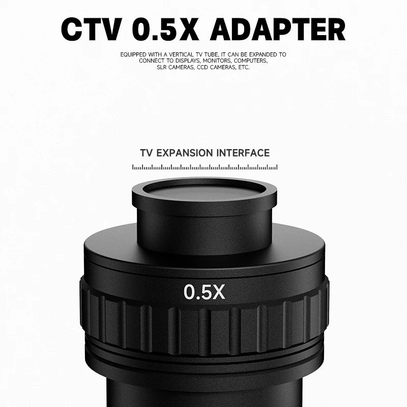 LUOWEI 7-68X Geek Future Series Trinocularhigh- definition Galileo microscopeLW-TR03-B3TV