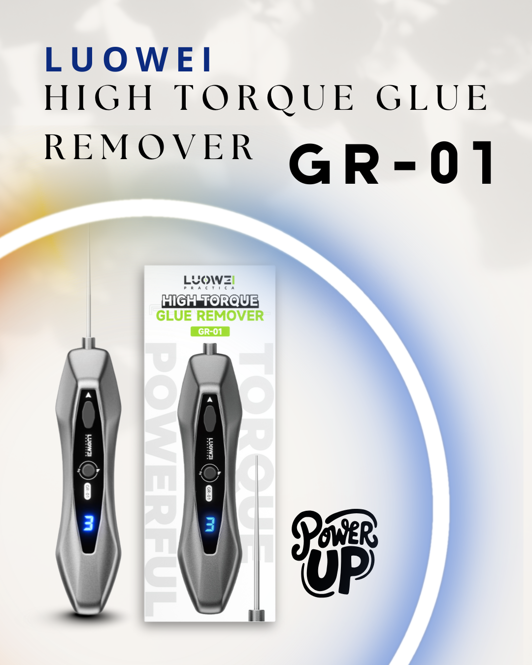 GR-01 HIGH TORQUE GLUE REMOVER