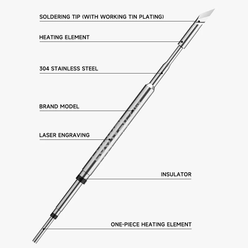 Luowei LW-C210-K  Lead Free Soldering Iron TIP For Aifen Sugon JBC Mechanic etc.