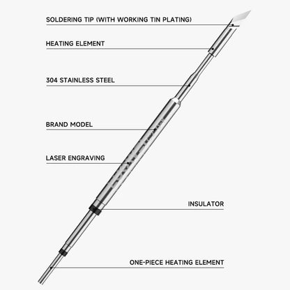 Luowei LW-C210-K  Lead Free Soldering Iron TIP For Aifen Sugon JBC Mechanic etc.