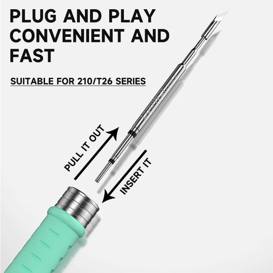 Luowei LW-C210-K  Lead Free Soldering Iron TIP For Aifen Sugon JBC Mechanic etc.