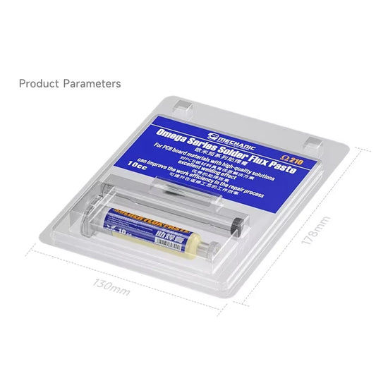 Mechanic 210 Omega Series Solder Flux Paste