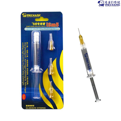 Mechanic iSm5 Jumper Wire Solder Paste For Phone Fingerprint Flying Line Repair Flux Paste 3ML