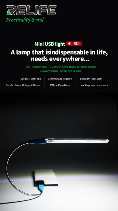RELIFE RL-805 USB Mini LED LAMP