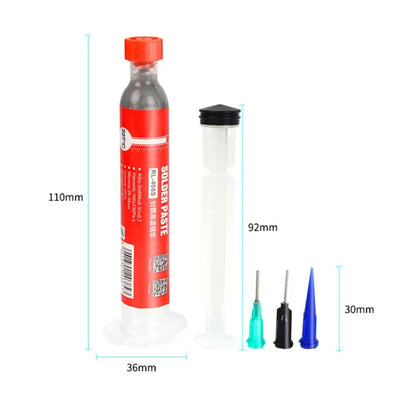 RELIFE RL-406S HIGH TEMPERATURE SOLDER PASTE WITH SYRINGE - 227°C