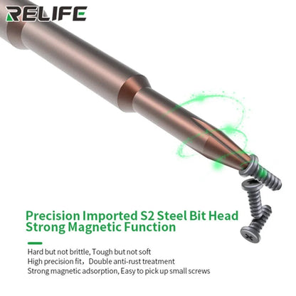 RELIFE RL-722 PRECISION SCREWDRIVER +1.5 - FOUR HEAD