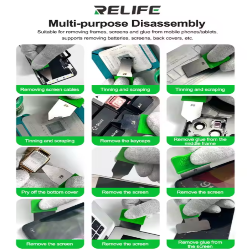 Relife TD1 Pro 12in1 Screen Disassembly Blade Set