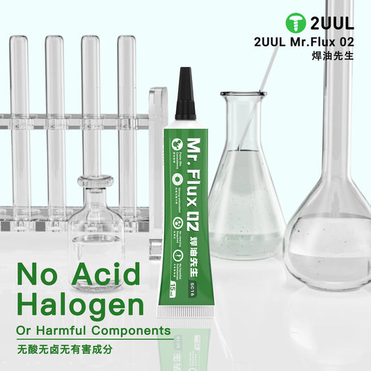 2UUL SC16 Mr. Flux 002 Antioxidant Flux for PCB Repair
