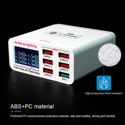 SS-304Q 6-Port USB FAST CHARGER