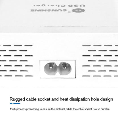 SS-304Q 6-Port USB FAST CHARGER