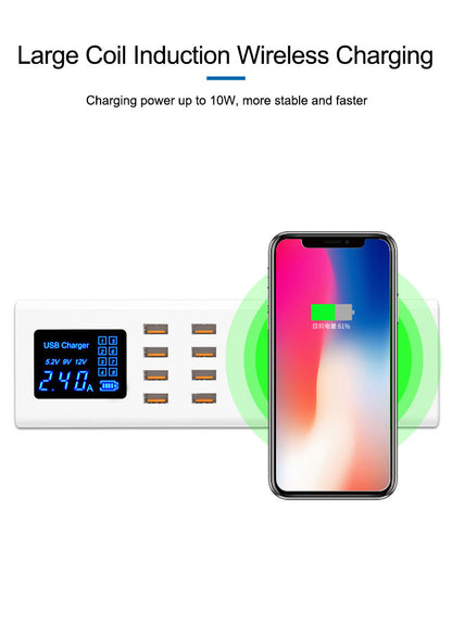 SUNSHINE SS-309WD 8 PORT WIRELESS CHARGER