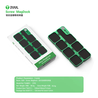 2UUL ST95 Screw MagDock Alloy Screw Storage Pad