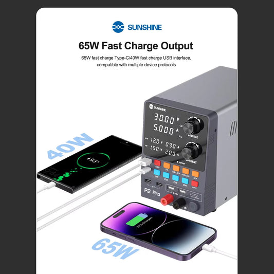 SUNSHINE P2 PRO Intelligent Regulated DC Power Supply 220V/110V