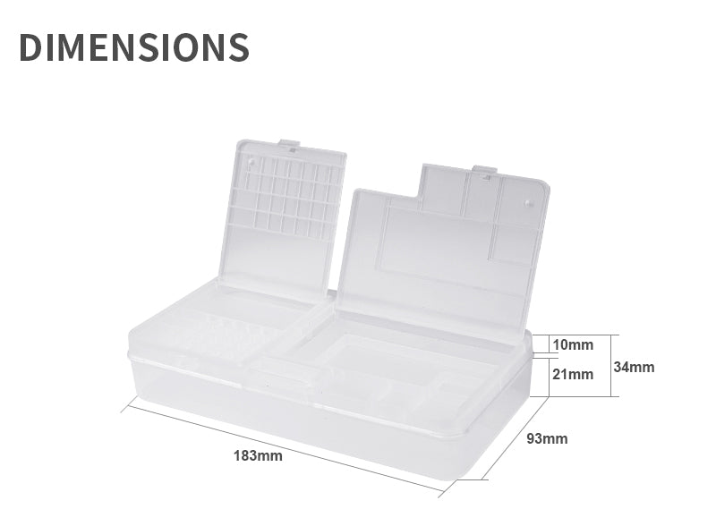 SUNSHINE SS-001A Mobile Phone LCD Screen Mainboard IC Parts Repair Multi-function Storage Box