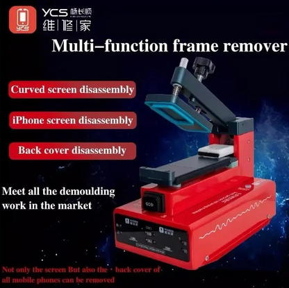 YCS Mobile Phone LCD Screen Separator Machine Curved Screen Frame Removal Electric Clamp Frame Bonding Screen Pressing Machine Sale! 2%
