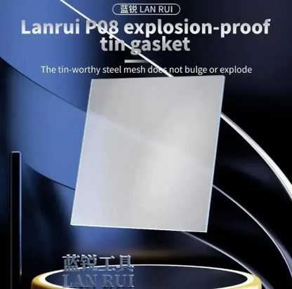 Lanrui P08 High temperature Resistant Explosion Proof Solder Tin Gasket Glass