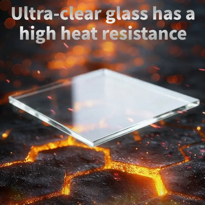 Lanrui P08 High temperature Resistant Explosion Proof Solder Tin Gasket Glass