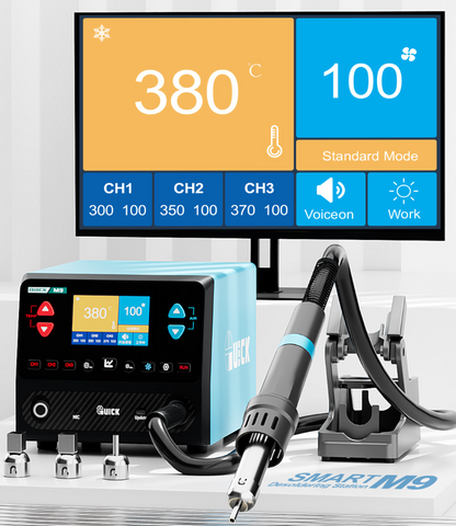 QUICK M9 Smart Lead-Free Hot Air Rework Station