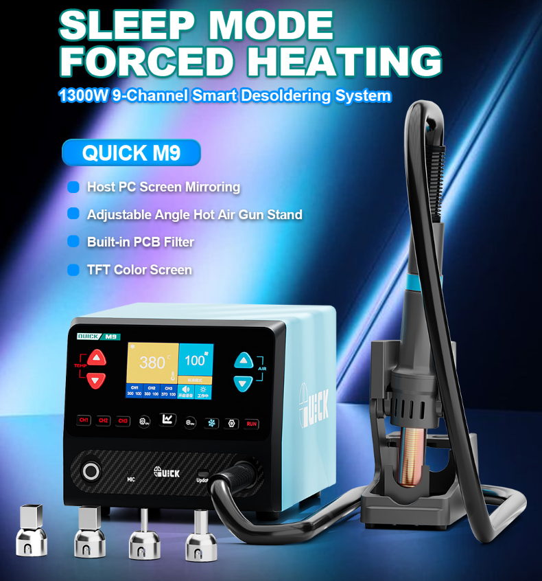 QUICK M9 Smart Lead-Free Hot Air Rework Station
