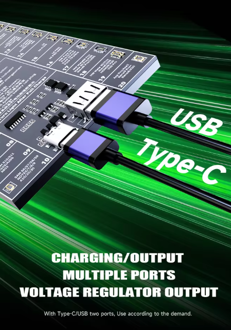 MECHANIC Max20 battery activation board suitable for iphone 8-16PM and Android mobile phone circuit board fast charging tester