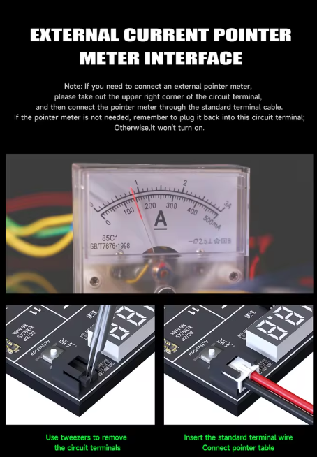 MECHANIC Max20 battery activation board suitable for iphone 8-16PM and Android mobile phone circuit board fast charging tester