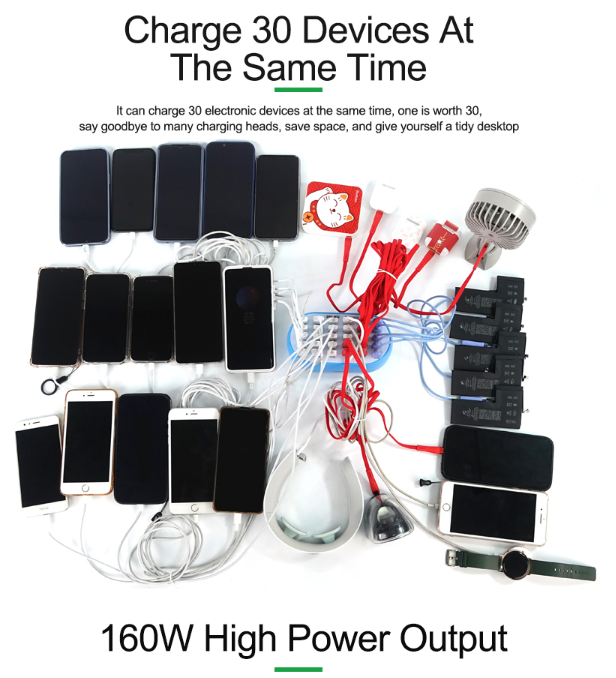 RELIFE RL-304M Intelligent high power 30 port charger