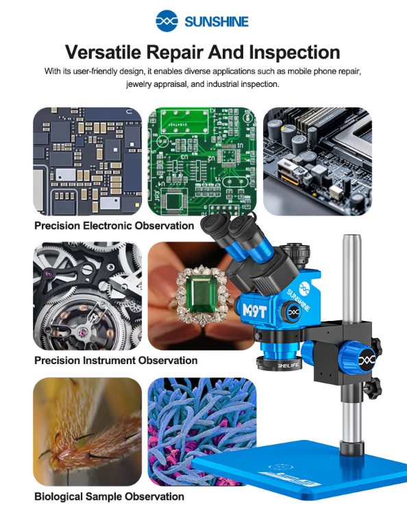 SUNSHINE M9T-B11 trinocular stereo microscope