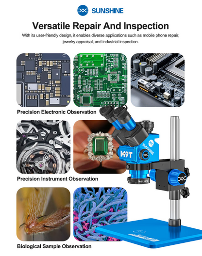 SUNSHINE M9T-B11 trinocular stereo microscope