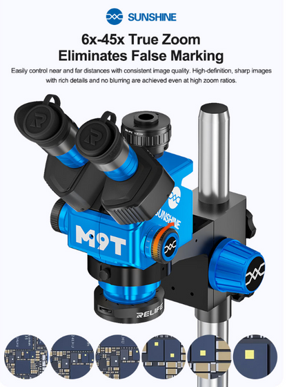 SUNSHINE M9T-B11 trinocular stereo microscope