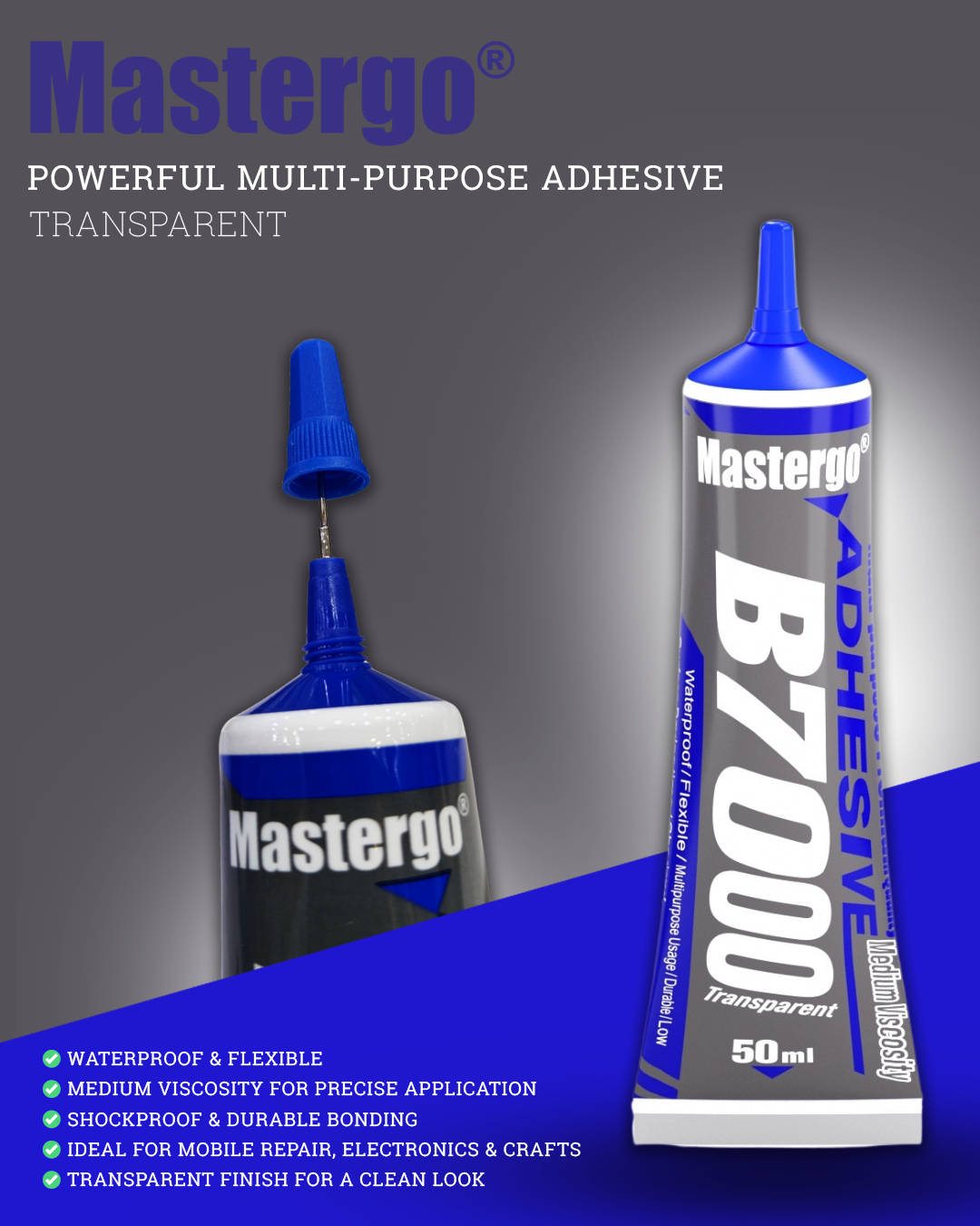 Mastergo B7000 – Powerful Multi-Purpose Adhesive