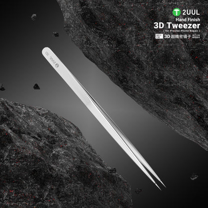 2UUL TW01 Hand Finish 3D Tweezer for Precise Phone Repair