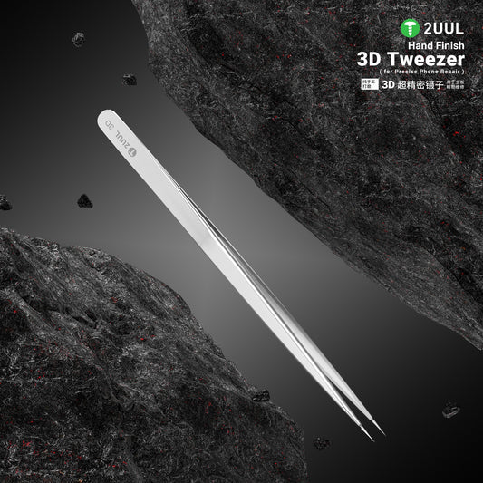2UUL TW01 Hand Finish 3D Tweezer for Precise Phone Repair