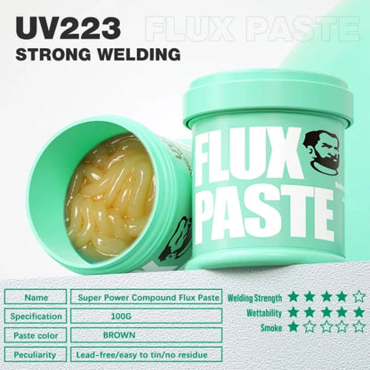 MECHANIC UV-223 MILD ROSIN LEAD-FREE NO-CLEAN SOLDER FLUX - 100G ( NEW UPDATED )