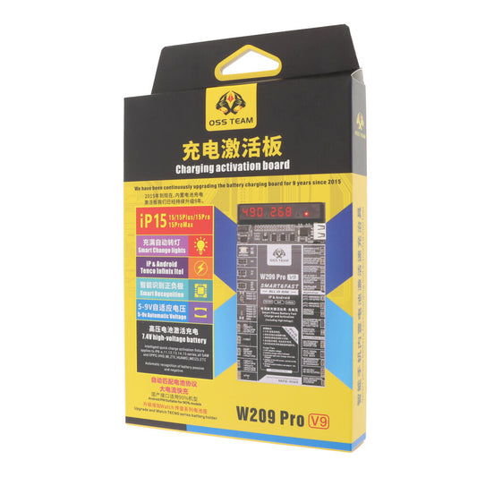 OSS TEAM W209 Pro V9 Smart Phone Battery Quick Charging and Activation Board
